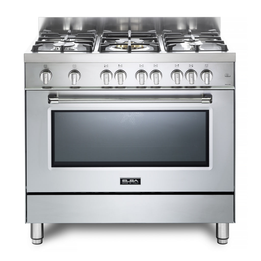 ELBA EXCELLENCE 90CM 5 BURNER GAS COOKER WITH GAS OVEN