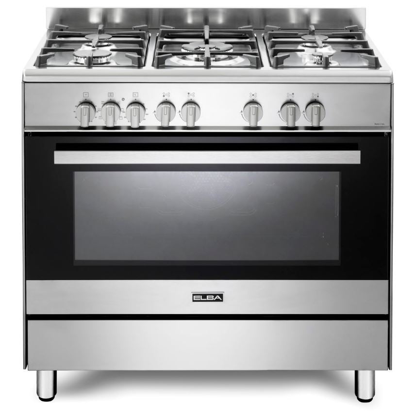 Elba Classic Stainless Steel 90cm Gas/Electric Cooker – 01/9CX827N