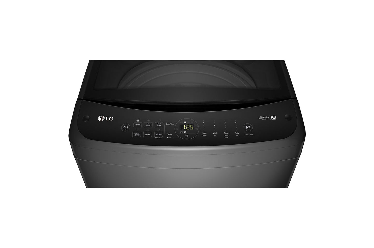 LG 19kg Top Loader with AI DD™ in Black Finish