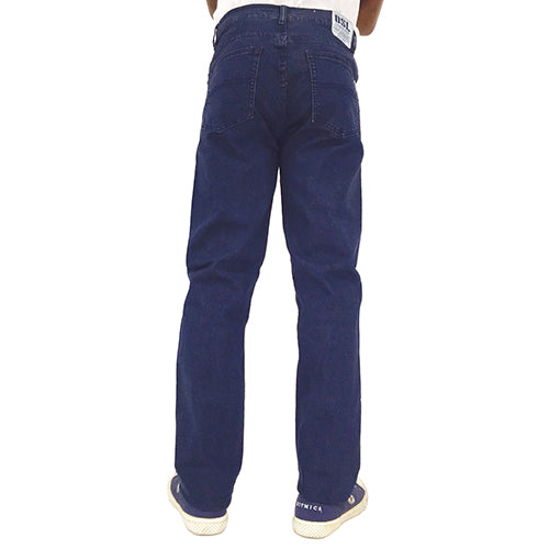 DSL STRETCH DENIM 5 POCKET POLY-COTTON (BLUE BLACK)