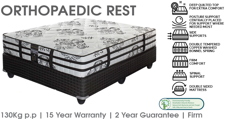 Premier Ortho Rest - Double Bed Set