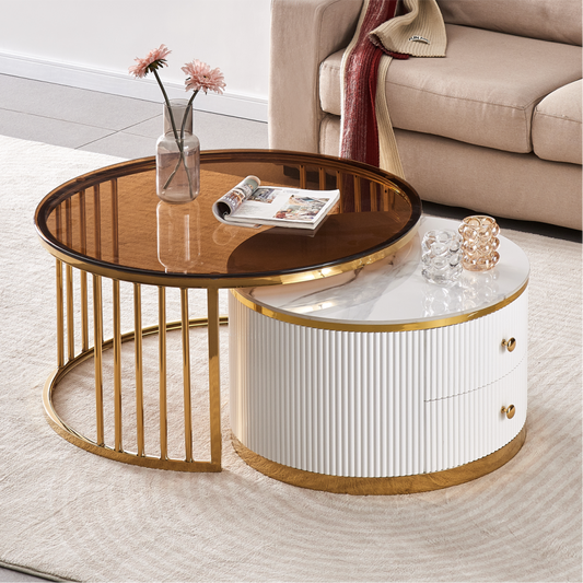 ASHTON COFFEE TABLE GOLD