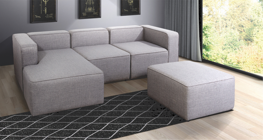 ALLURE MODULAR WITH OTTOMAN CORNER LOUNGE SUITE