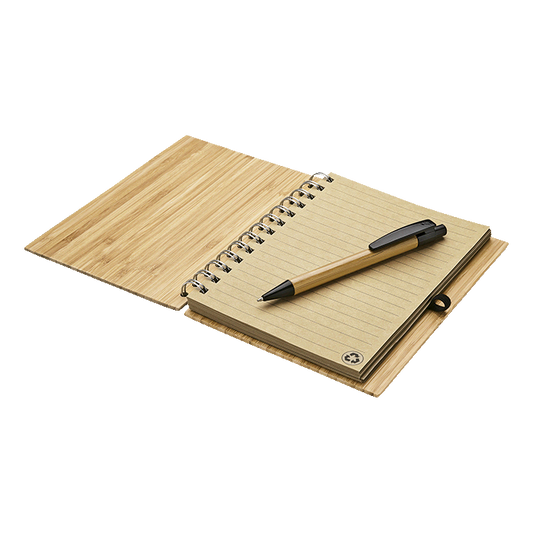 Bamboo Notebook and Pen