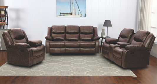 9824 3Pc 5 ACTION RECLINER SET