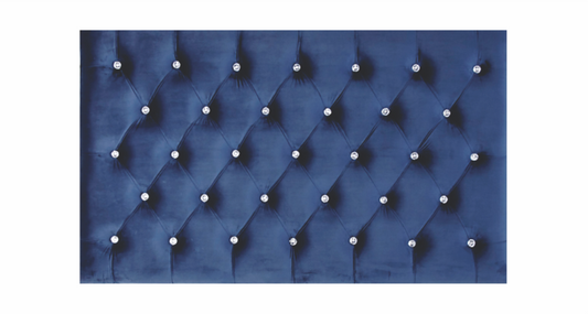 VELVET QUEEN HEADBOARD-NIAGRA