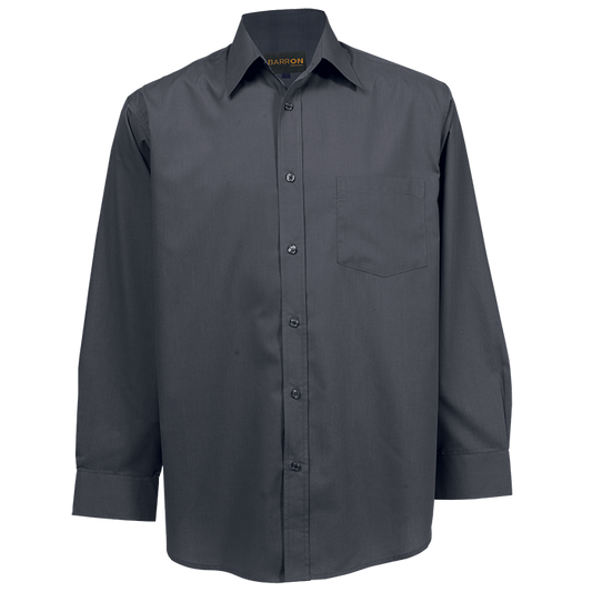 Basic Poly Cotton Lounge Shirt Long Sleeve