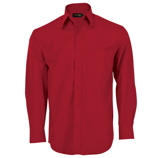 Basic Poly Cotton Lounge Shirt Long Sleeve