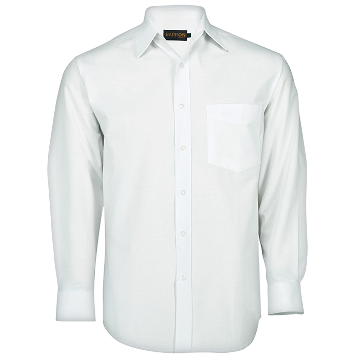 Basic Poly Cotton Lounge Shirt Long Sleeve