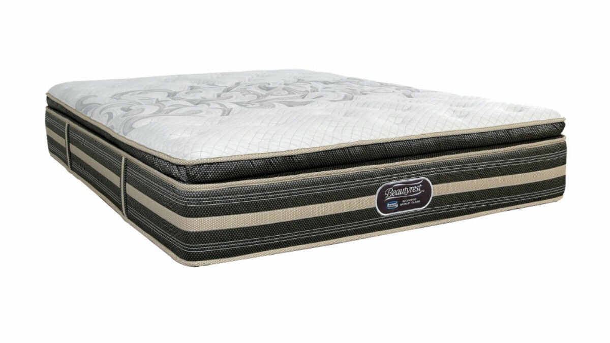 Simmons Recharge World class - Luxury Plush - Queen Mattress - Extra Length