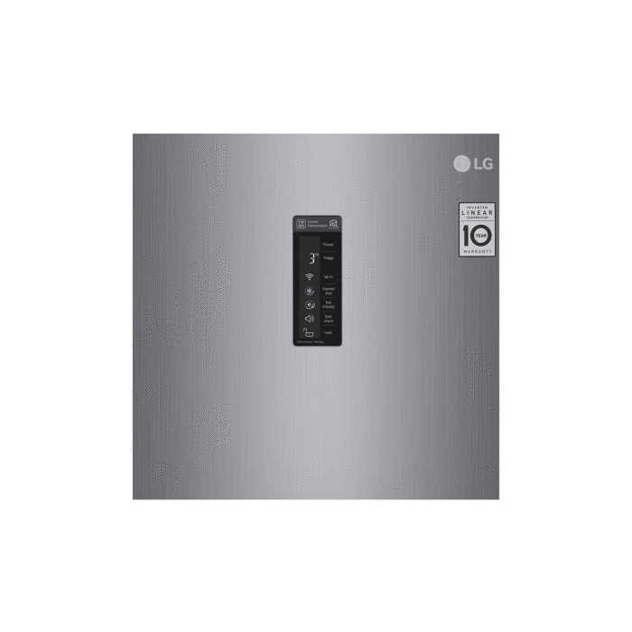 LG 377L Platinum Silver Larder Fridge – GC-F411ELDM