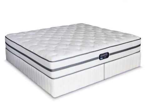 Simmons Classic Plush - King Mattress & Base set - Extra Length