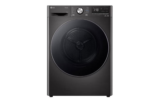 LG 10kg Platinum Black Dual Inverter Heat Pump Tumble Dryer – RH10V9ZV2W