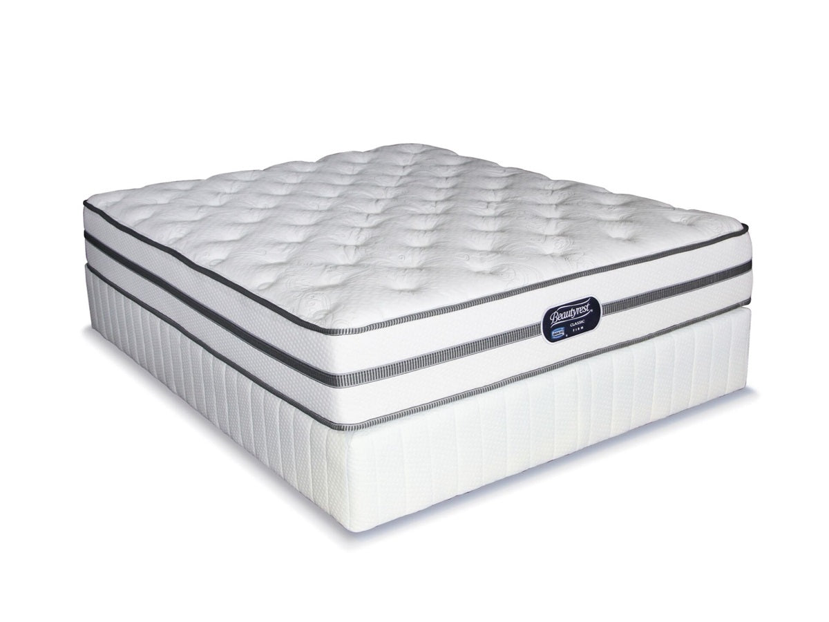 Simmons Classic Firm- Queen mattress and base set - Extra length