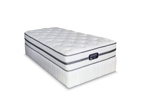 Simmons Classic Plush - Single Mattress & Base set - Extra Length