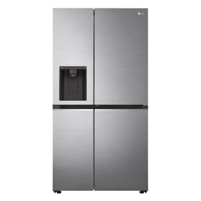 LG 674L Platinum Silver UVNano™ Side by Side Refrigerator – GC-J257SLSS